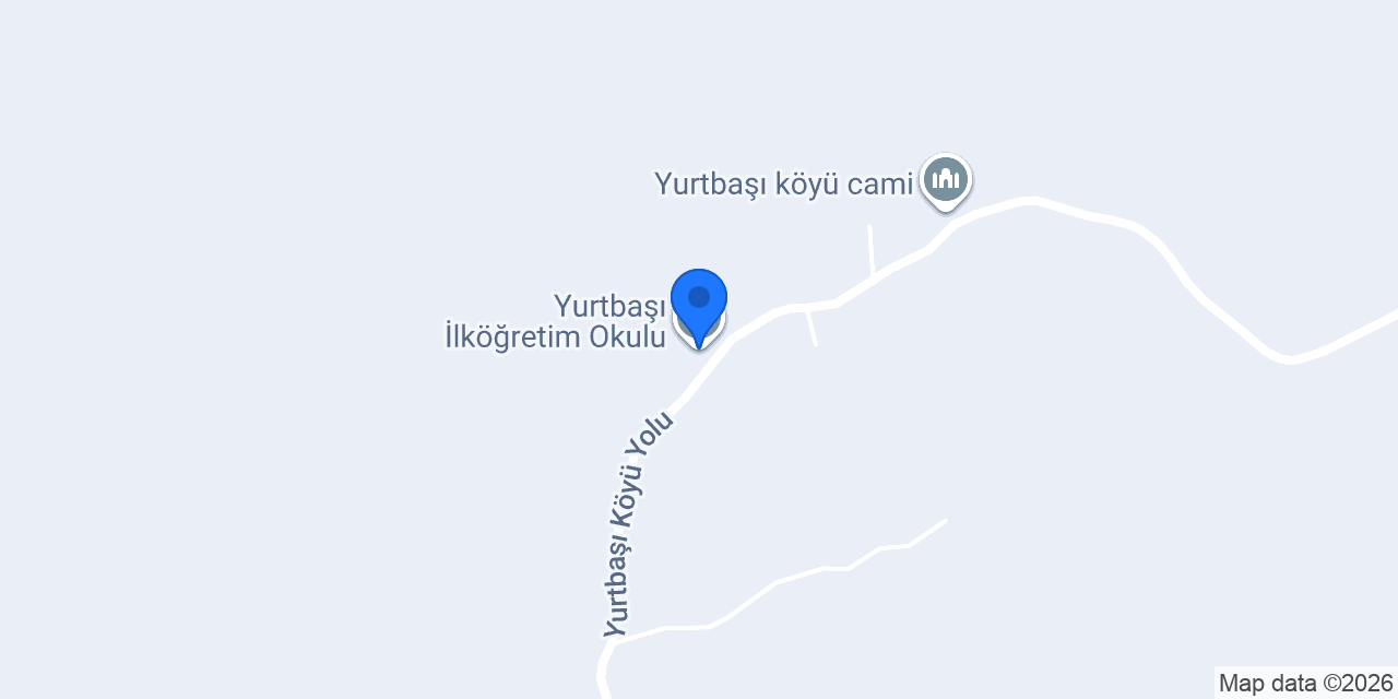 Yurtbaşı İlköğretim Okulu konumu