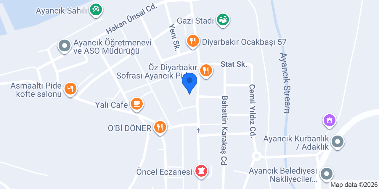 Doğu Yıldız Apart Hotel konumu