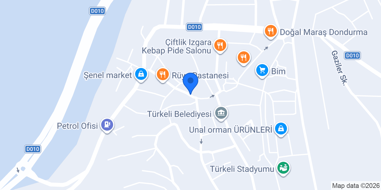 TÜRKELİ ARÇELİK konumu