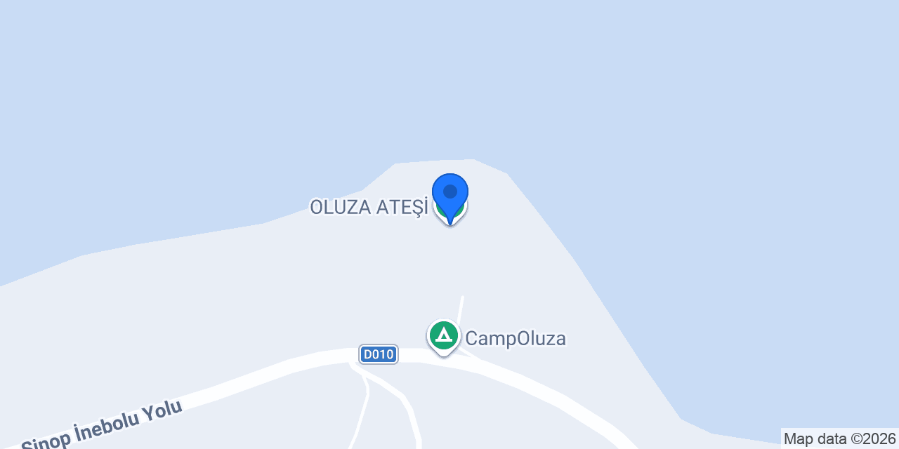 OLUZA ATEŞİ konumu