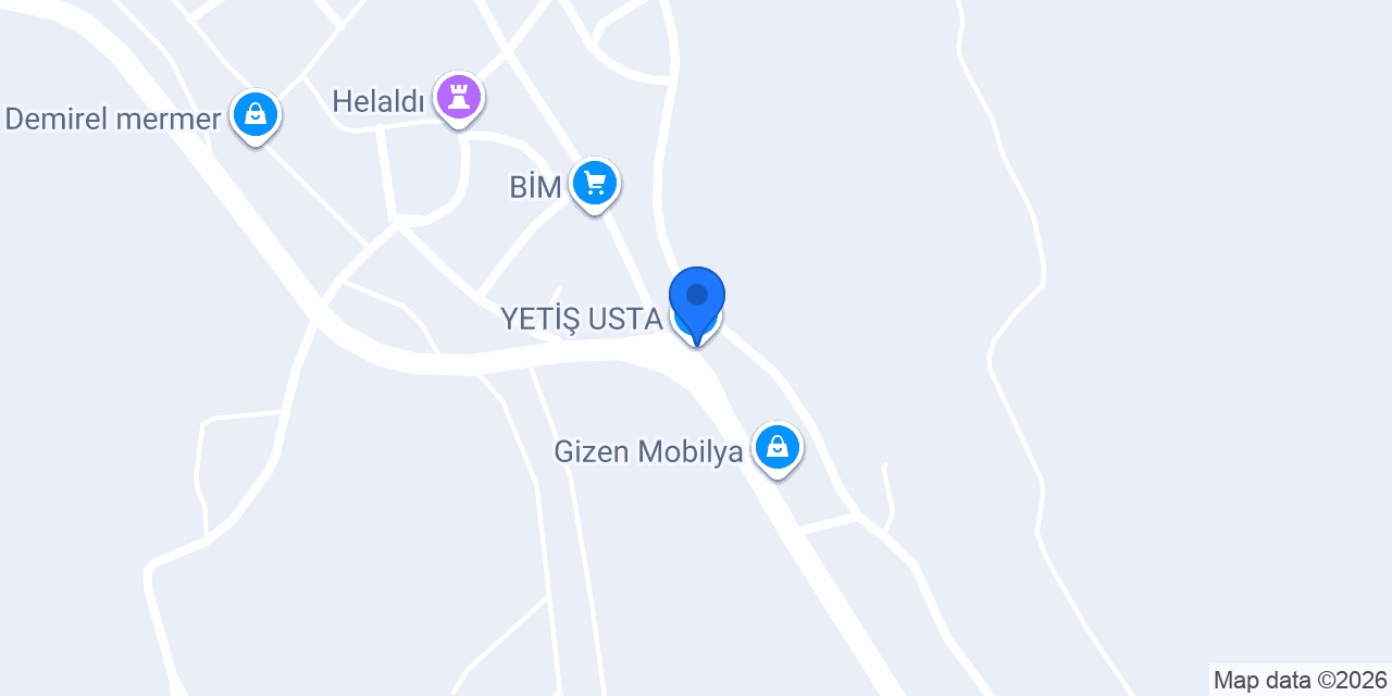 YETİŞ USTA konumu