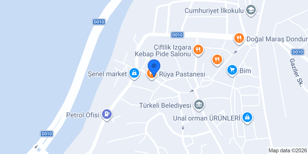 TÜRKELİ meydan Taksi konumu
