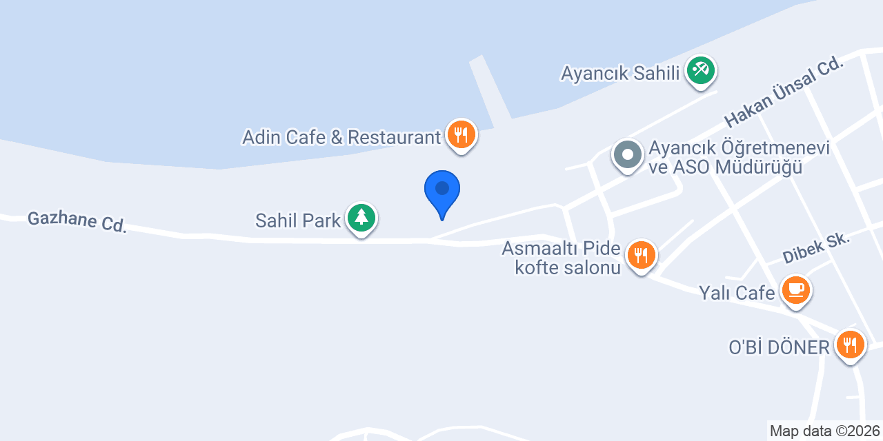 Ayancık Kuzey Cafe Bistro konumu