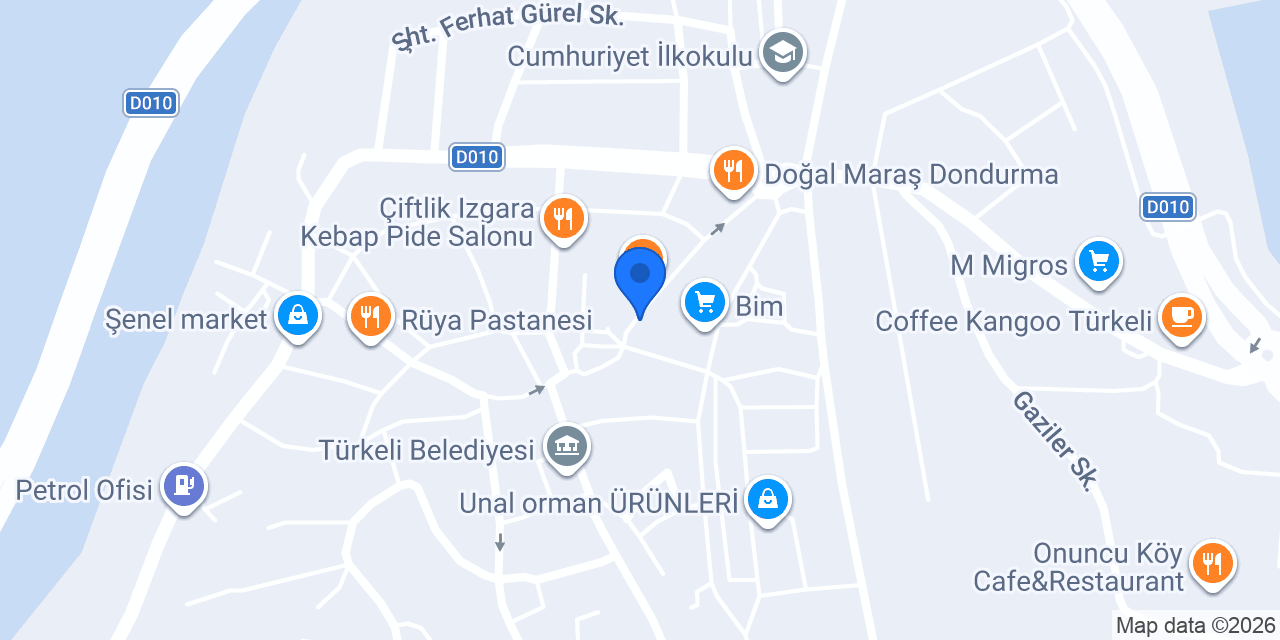 YARNA ÇAY SALONU konumu