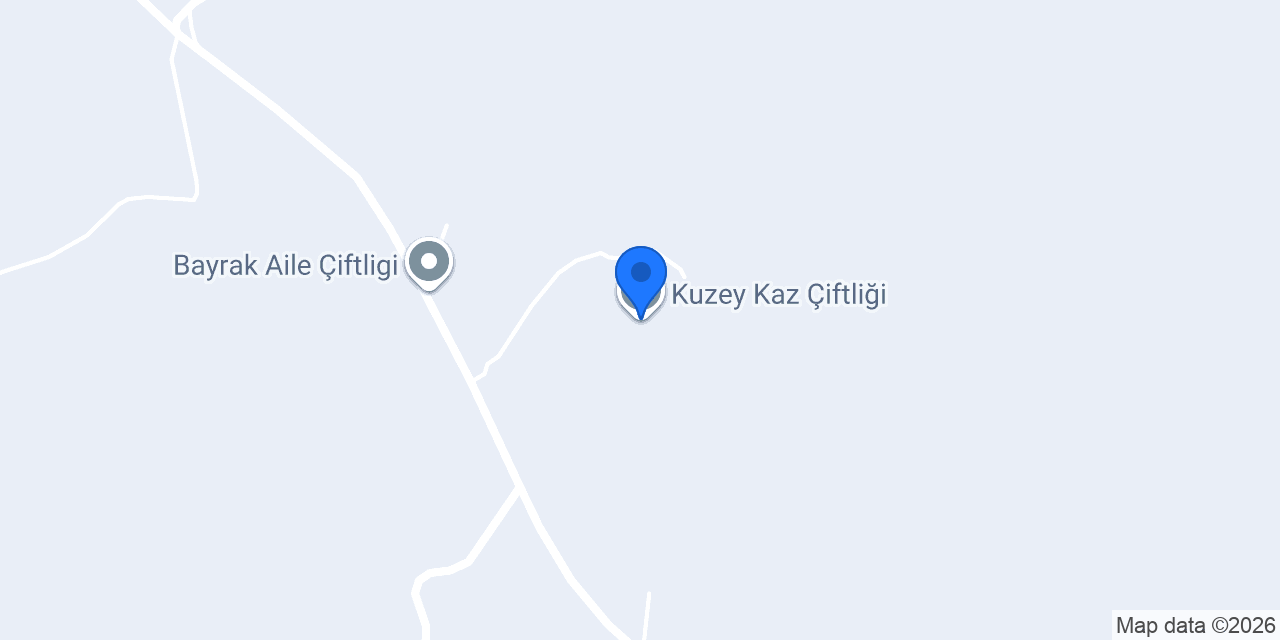 Kuzey Kaz Çiftliği konumu