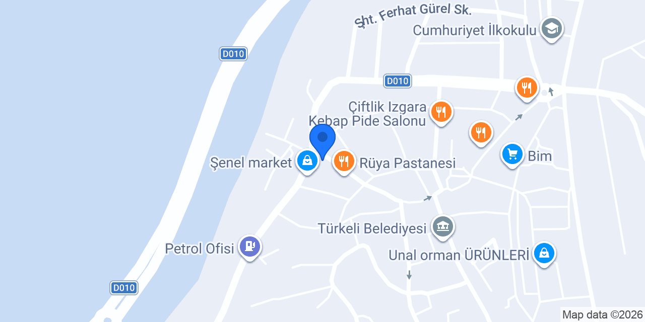 Gökdeniz Kafe konumu
