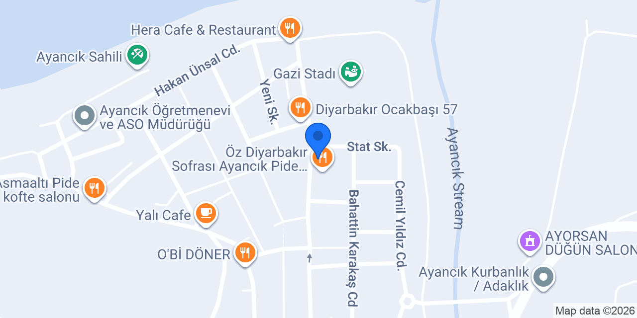 Ayancık Rent A Car konumu