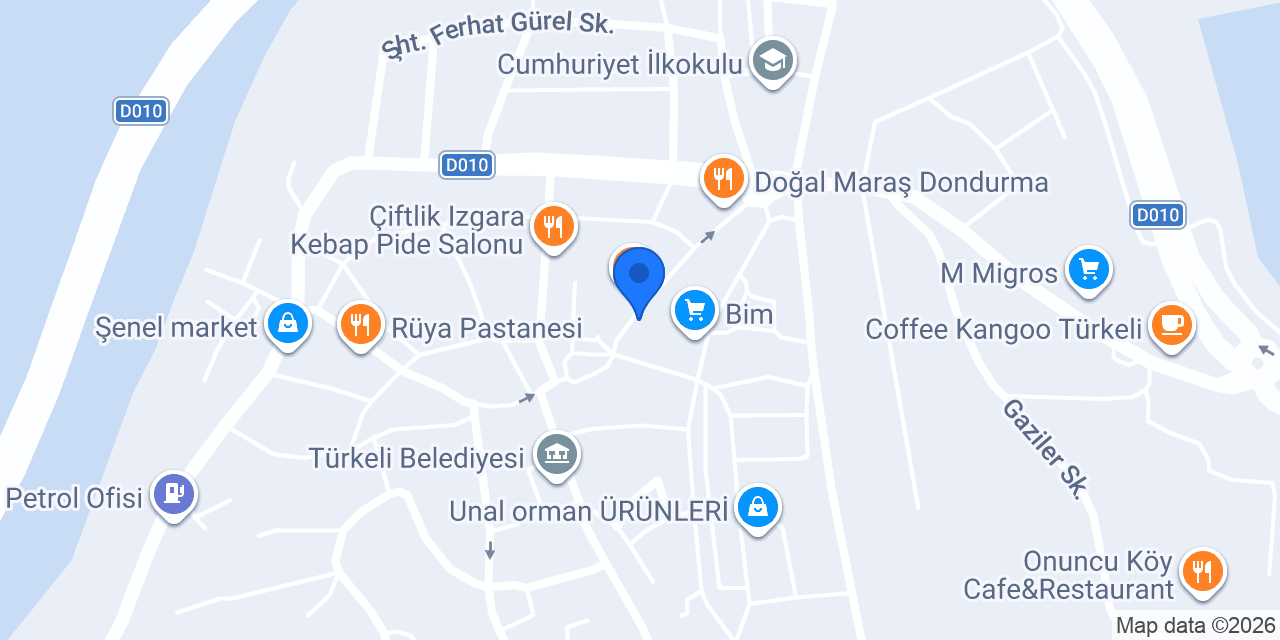 Nilgün Kuaför konumu