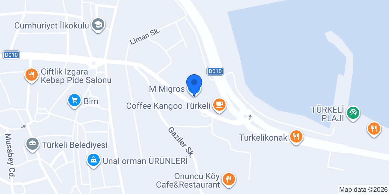 M Migros konumu