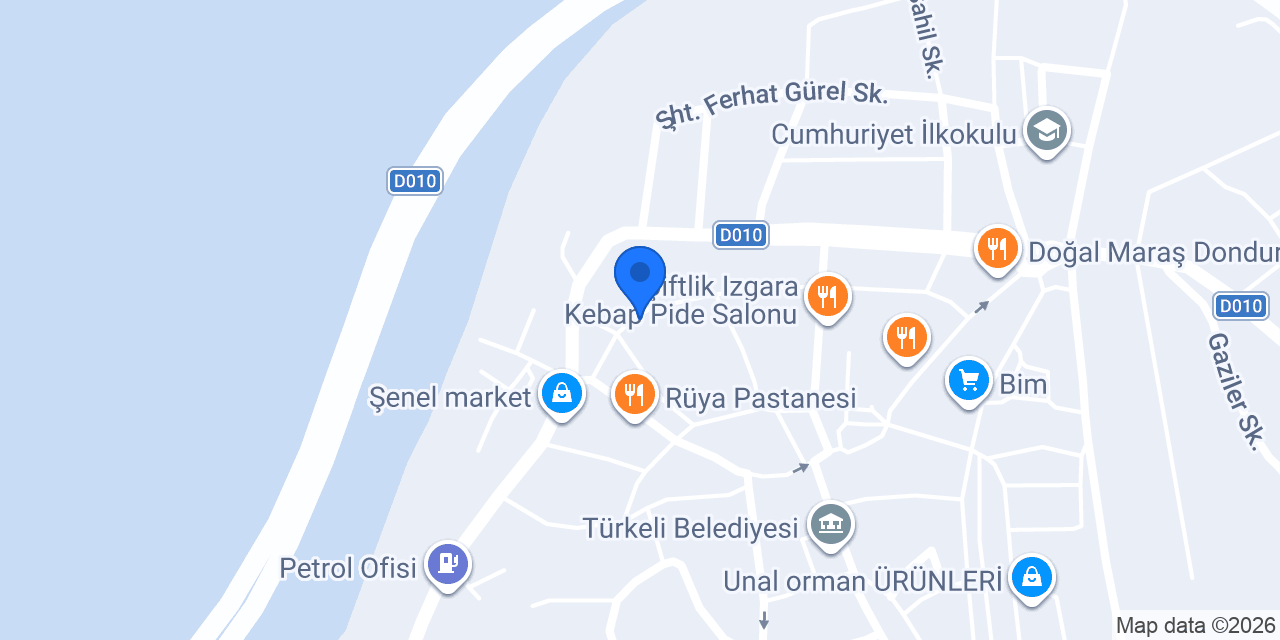 Şah Restaurant & Cafe konumu
