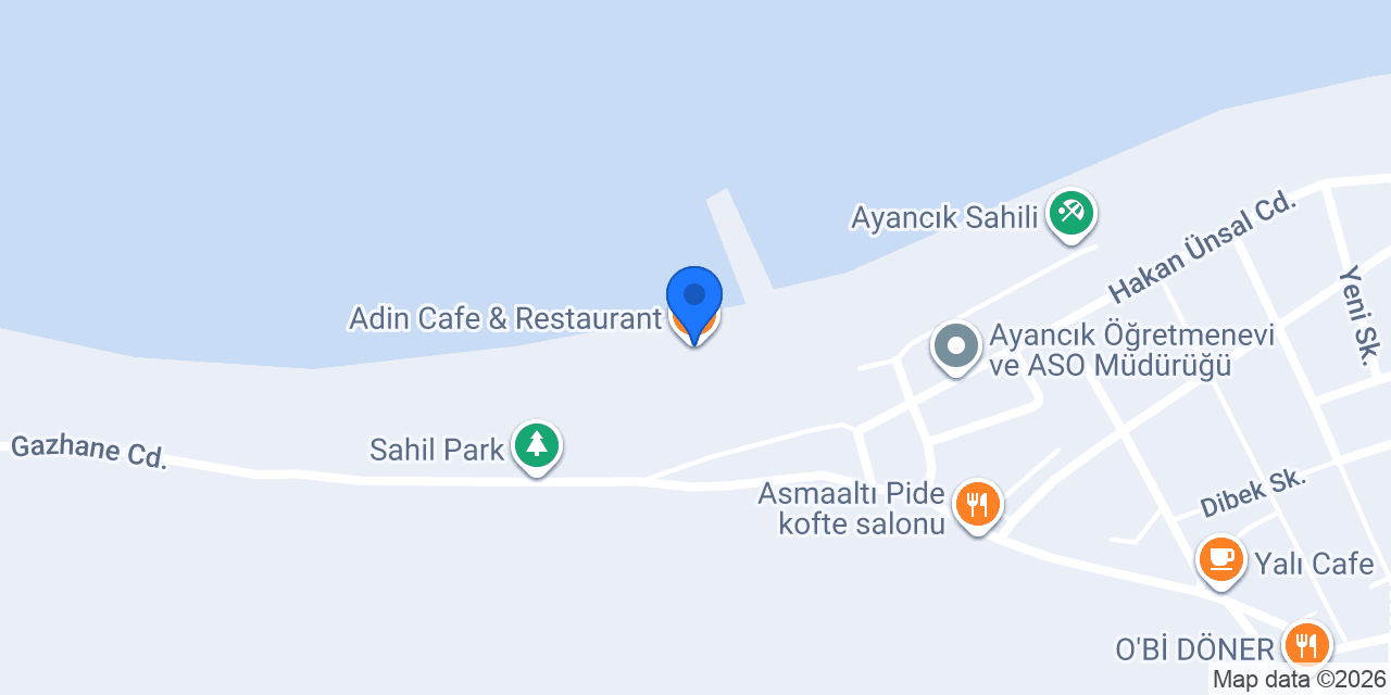 Adin Cafe & Restaurant konumu