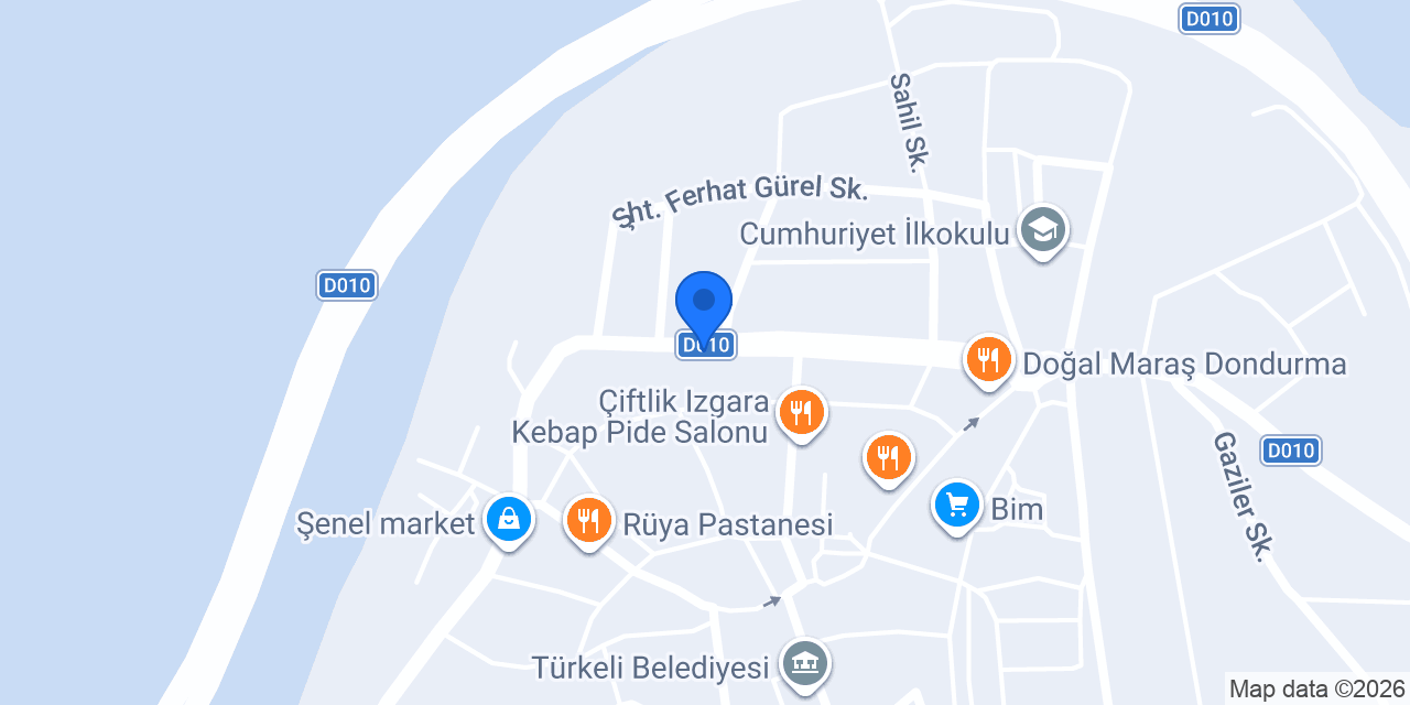 Şen Mobilya konumu