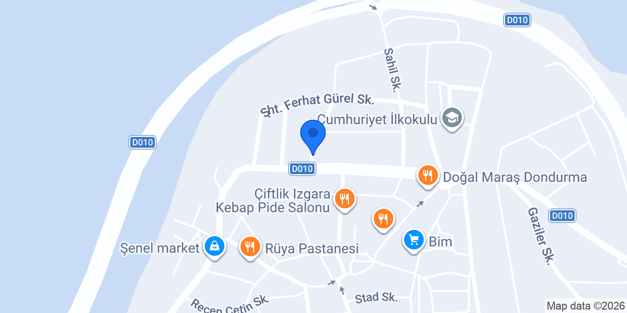 Derya Bayan Kuaförü konumu