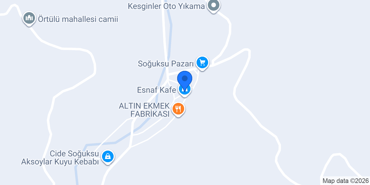 Yılmaz Kraathanesi konumu