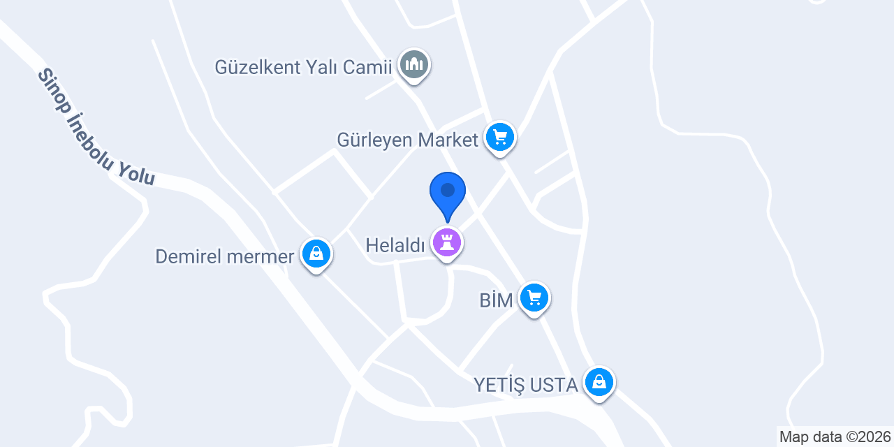 Güzelkent Meydan Taksi konumu