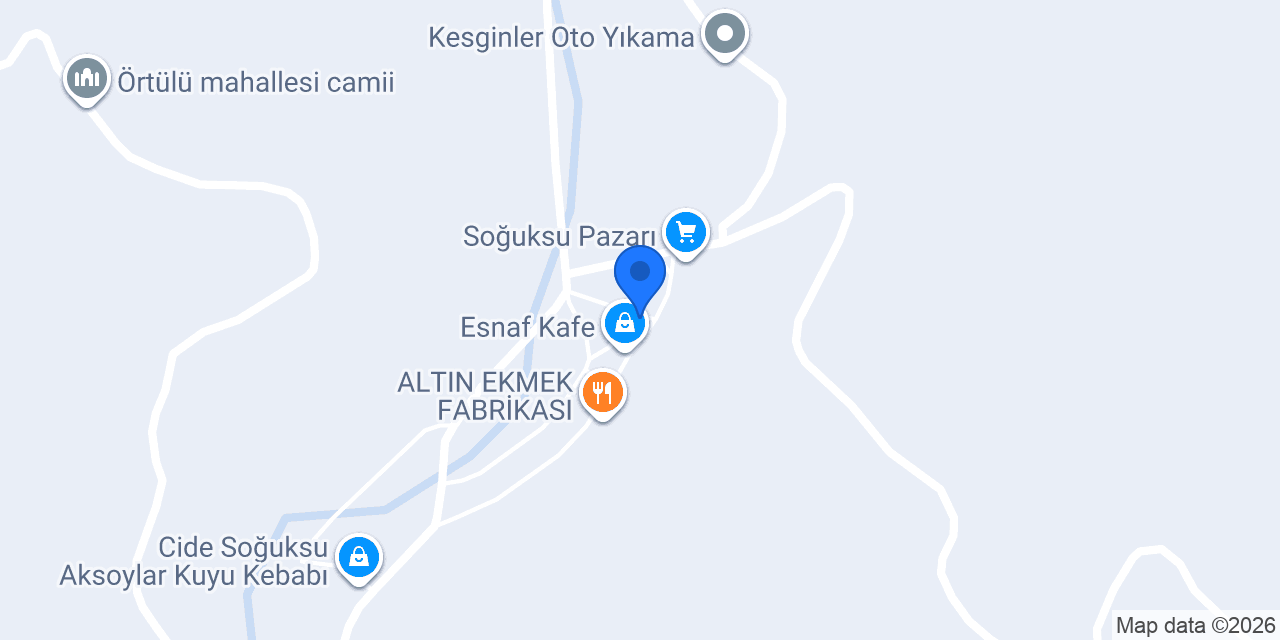 AYSANLAR ODUN EKMEĞi konumu