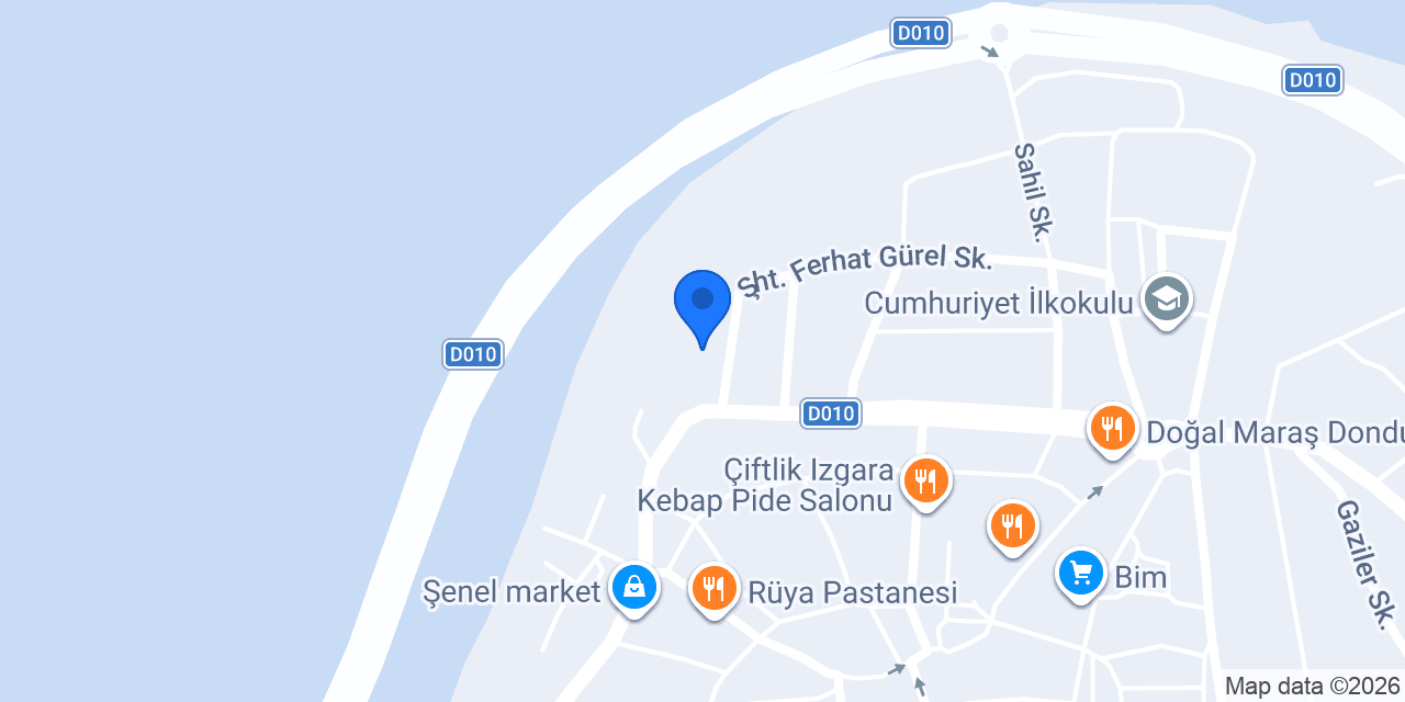 Türkeli Öğretmen Evi konumu
