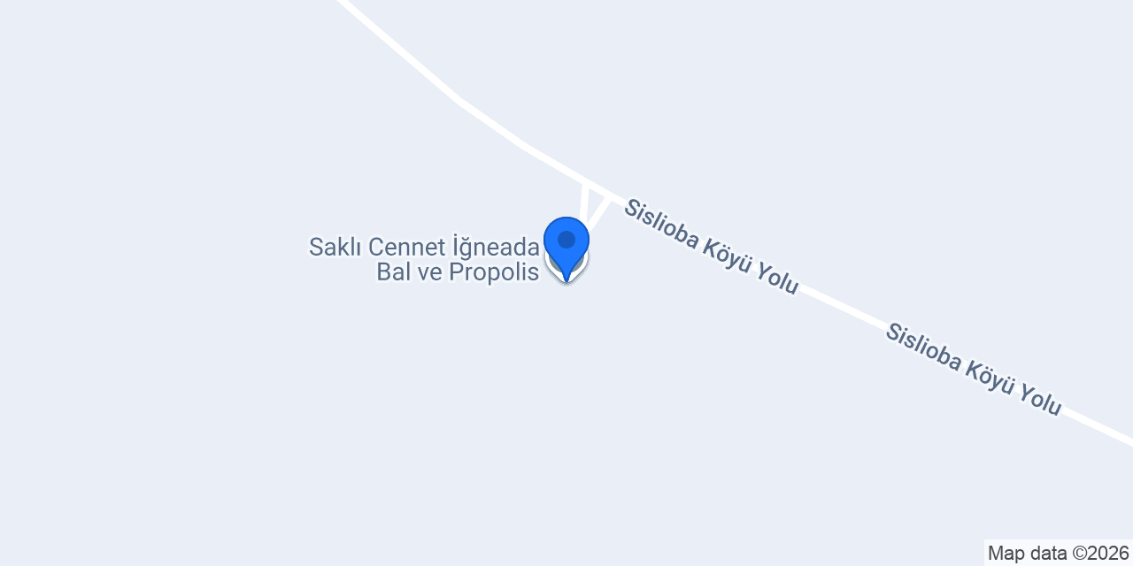 Saklı Cennet İğneada Bal ve Propolis konumu