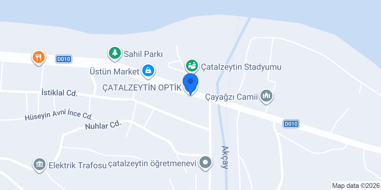ÇATALZEYTİN OPTİK konumu