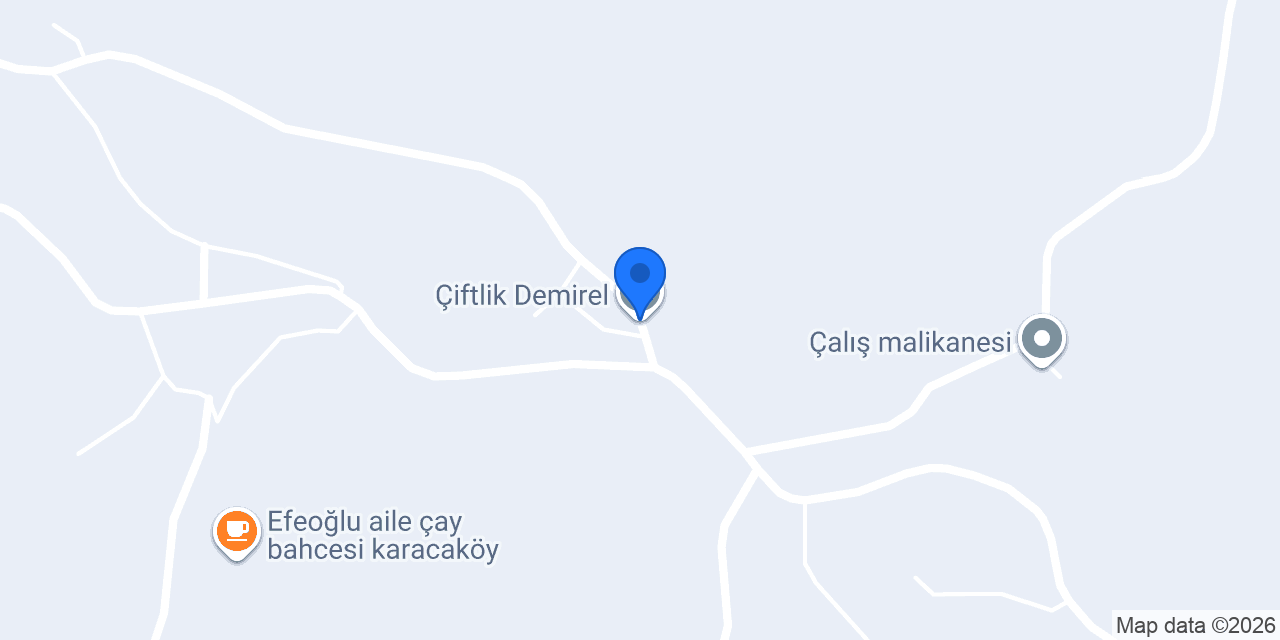 Çiftlik Demirel konumu