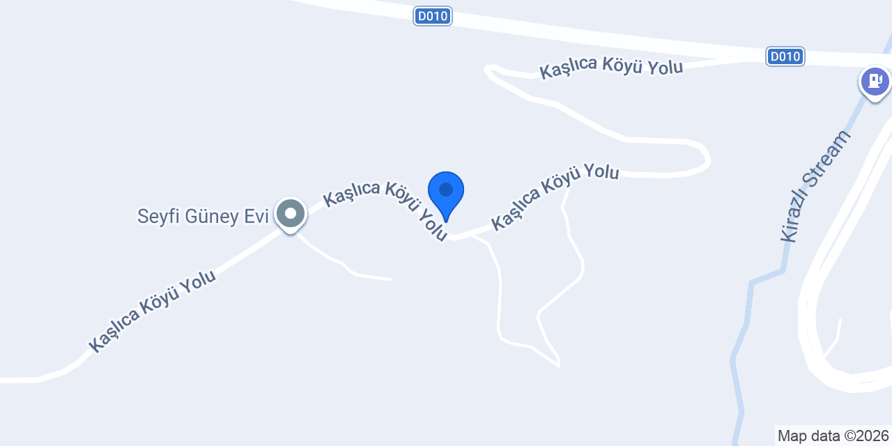 Kaşlıca Köyü Muhtarlığı konumu