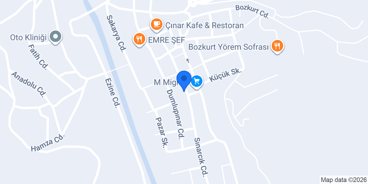 Doruk Börek Salonu konumu