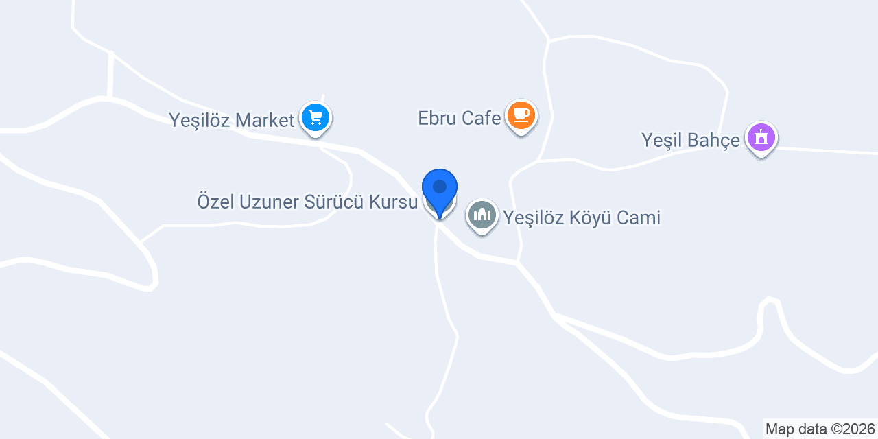 Özel Uzuner Sürücü Kursu konumu
