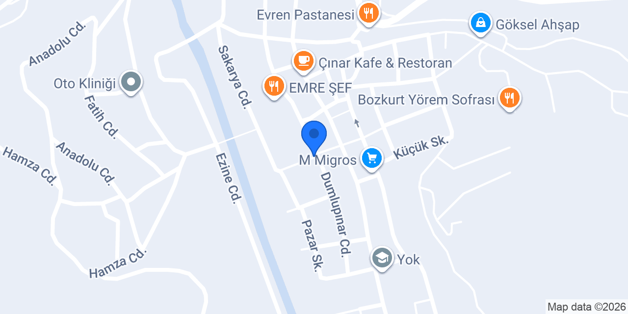 Komagene Bozkurt konumu