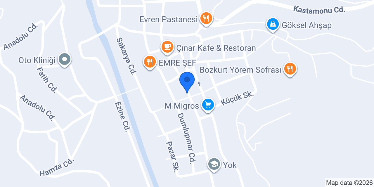 Dönerci Mustafa Bozkurt konumu
