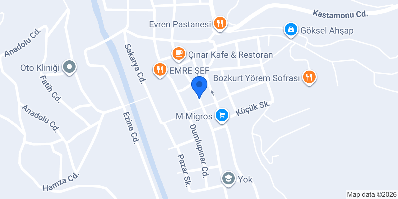 Çorbacım Et Lokantası konumu