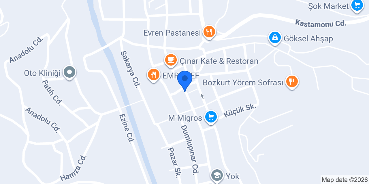 Birim Ağaç Mamülleri konumu