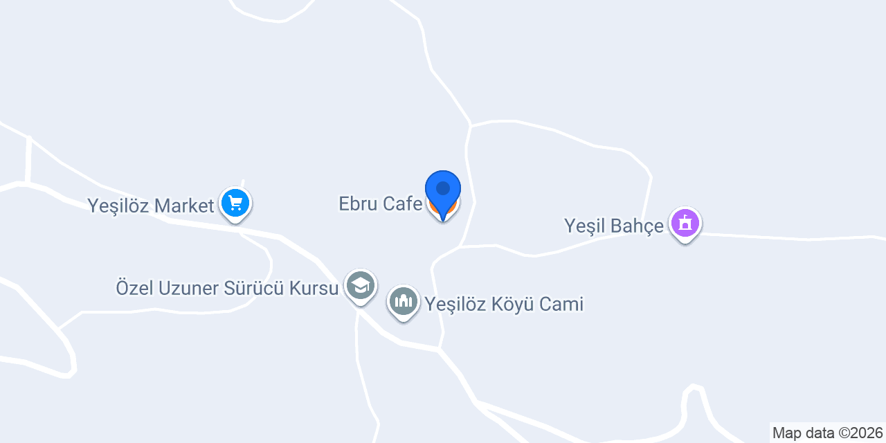 Ebru Cafe konumu