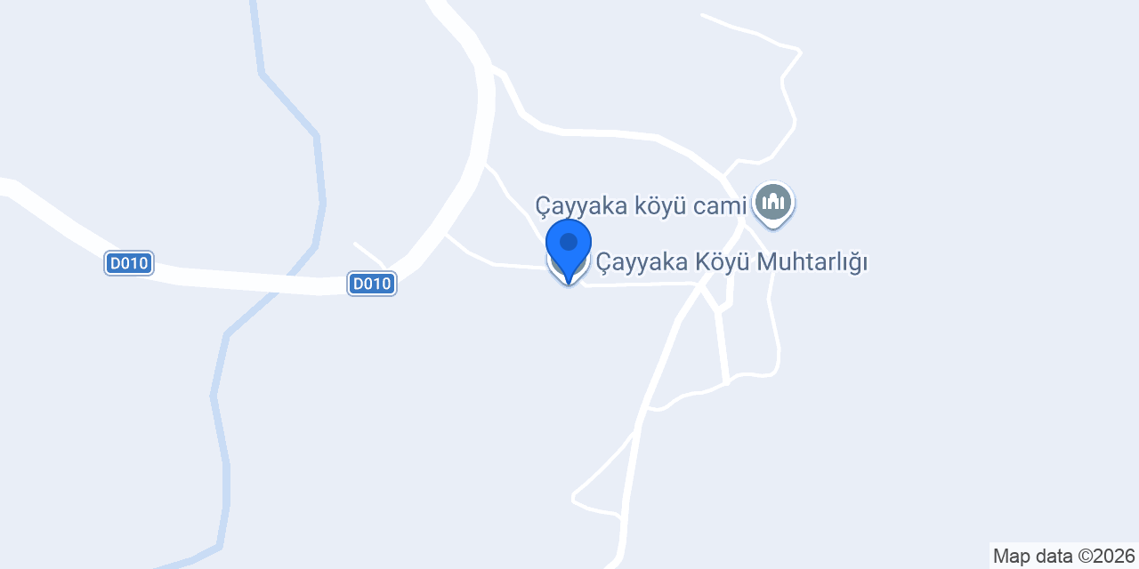 Çayyaka Köyü Muhtarlığı konumu