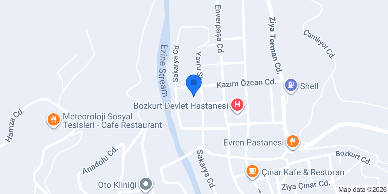 Katmer Cafe konumu