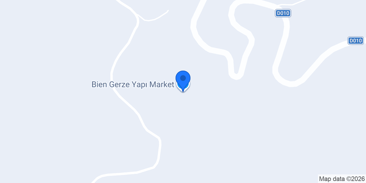 Bien Gerze Yapı Market konumu