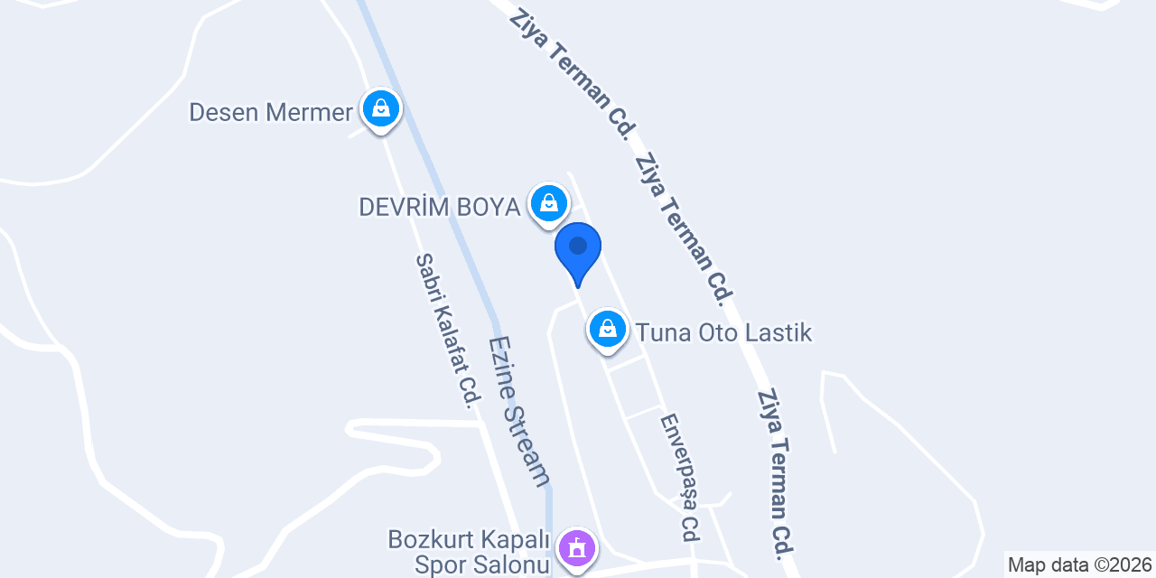 END TEKSTİL konumu