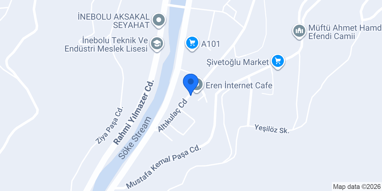 Buse Çağla Bayan Kuaförü, konumu