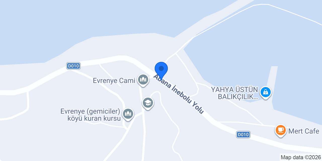 Evrenye Eczanesi konumu