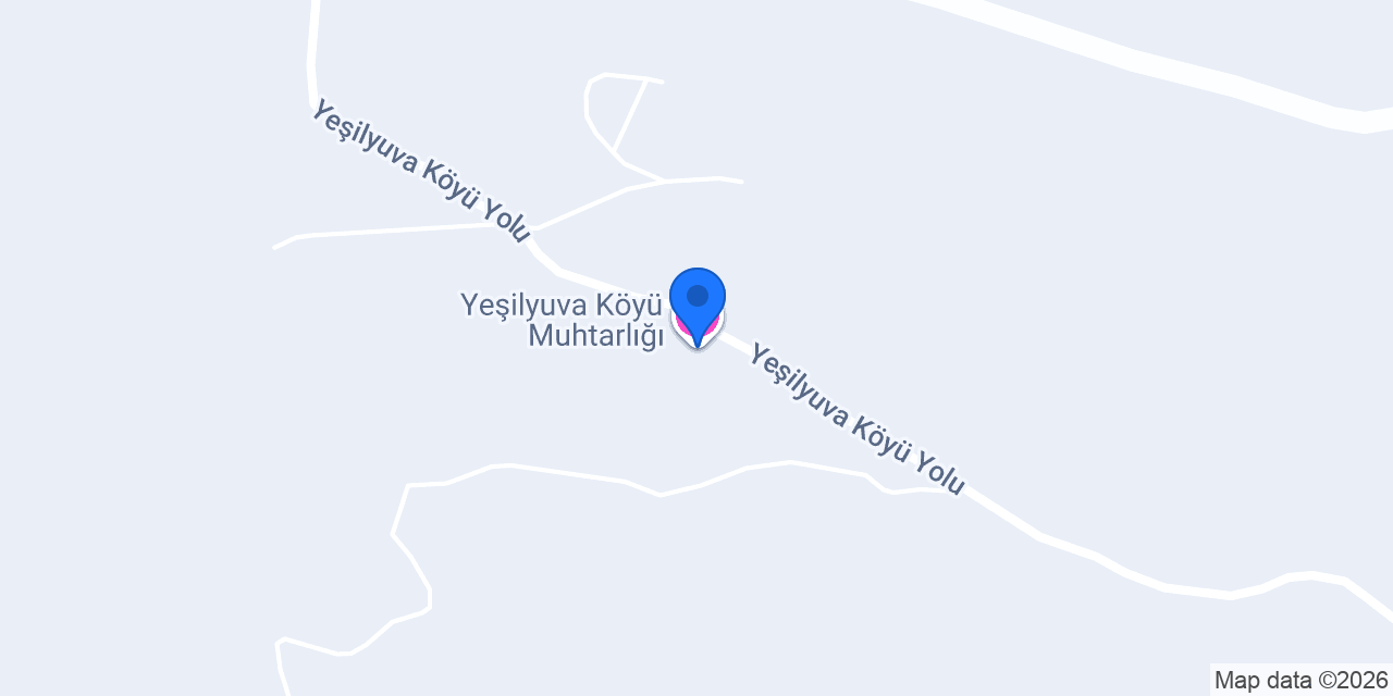 Yeşilyuva Köyü Muhtarlığı konumu