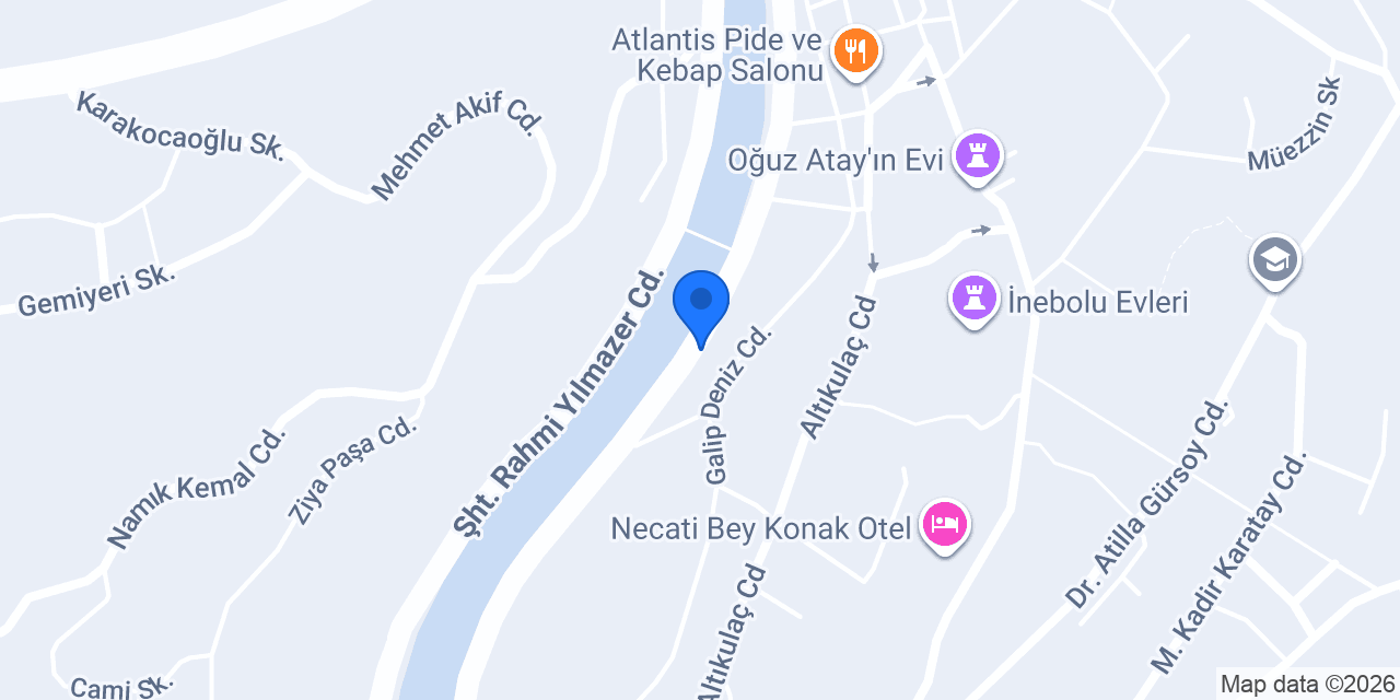 LastikPark - Özlüler konumu