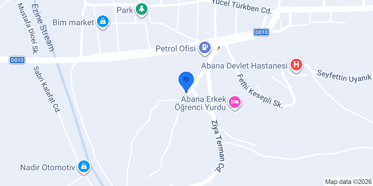 Acıktımm Cafe konumu