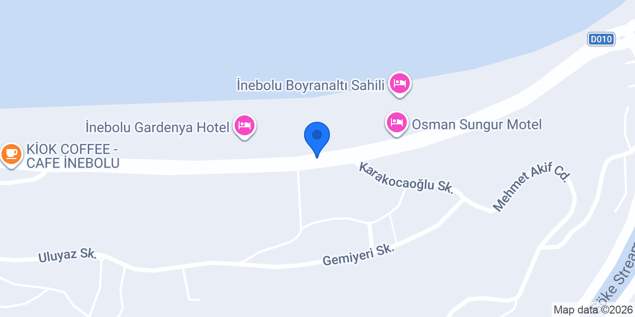 Gardenya Hotel | Restaurant | Cafeteria konumu