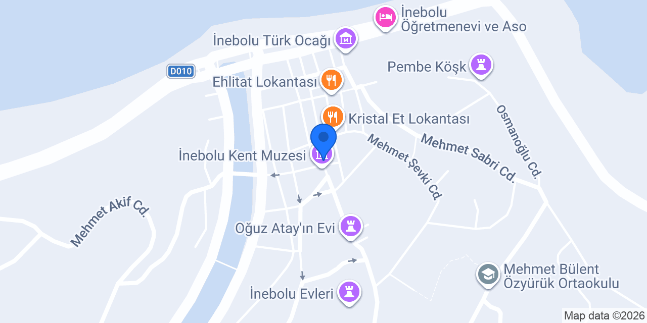 İnebolu Eczanesi konumu