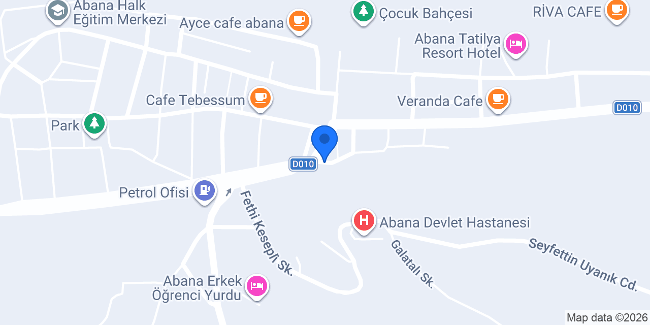 Abana Bilgisayar konumu