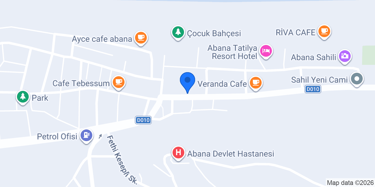 Abana İlçe Emniyet Amirliği konumu