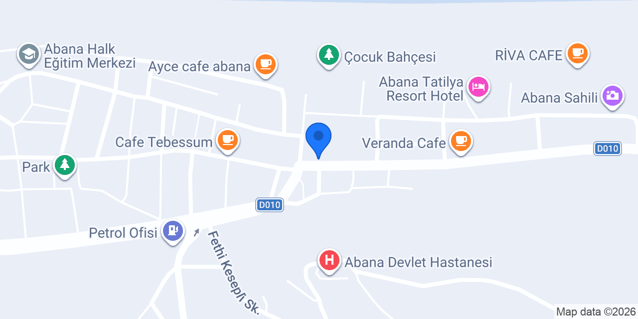 Abana Noterliği konumu