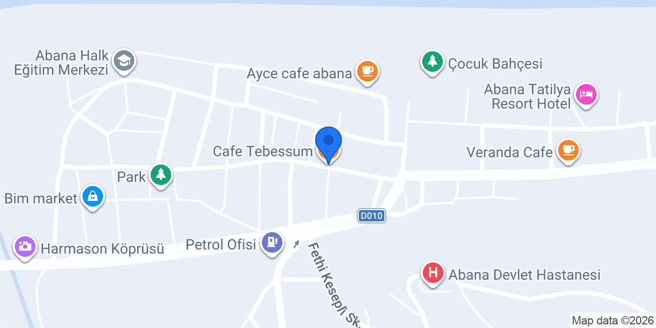 Cafe Tebessum konumu