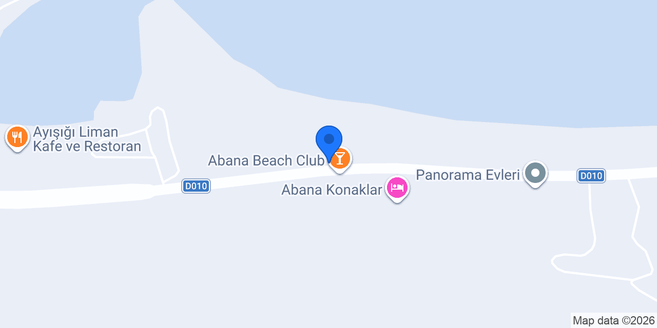 Deniz Yıldızı Plaj- Restaurant konumu
