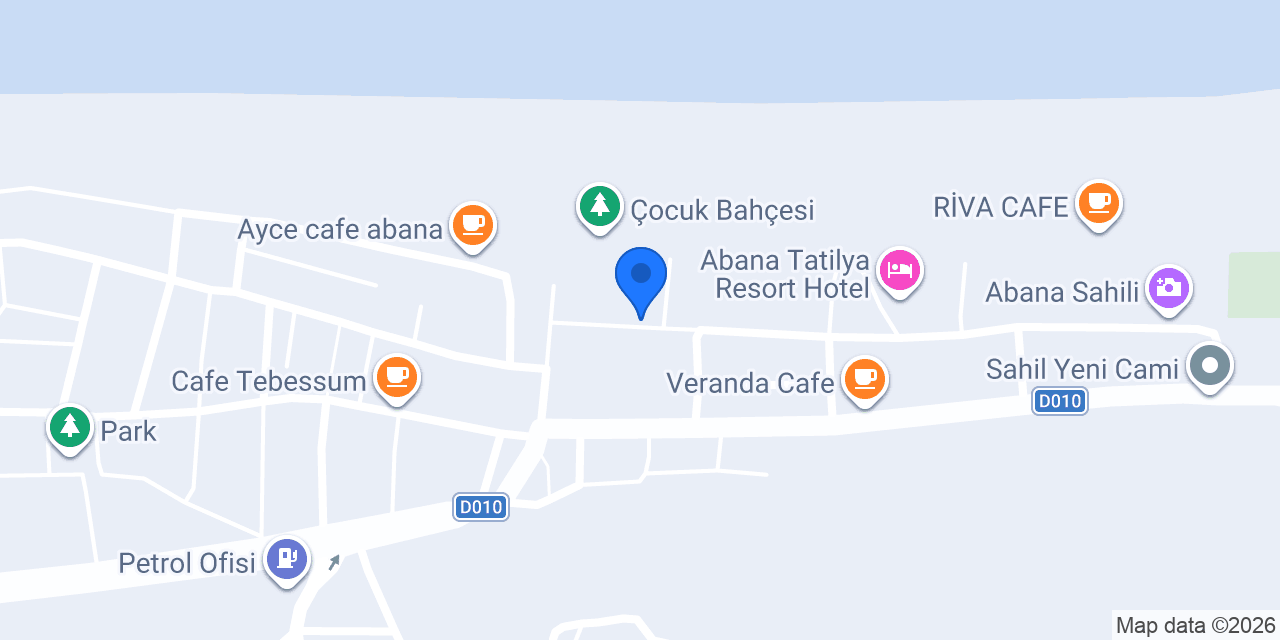 Abana Garden Otel konumu