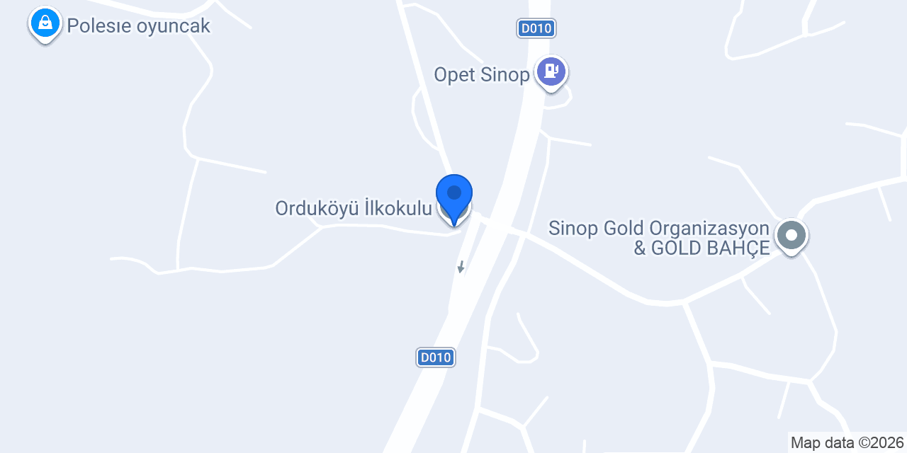 Orduköyü İlkokulu konumu